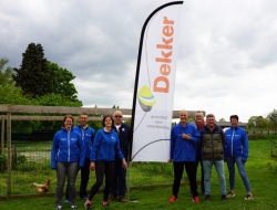 Dekker sponsort Roparun team 166 Tiel